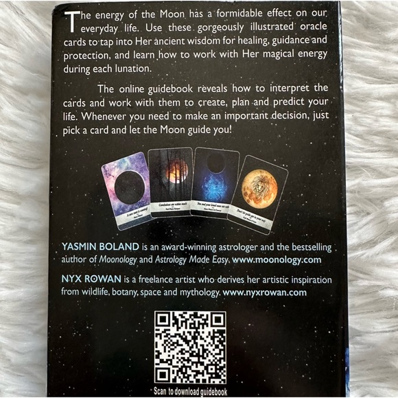 NIB Moonology Oracle Cards - Picture 2 of 9